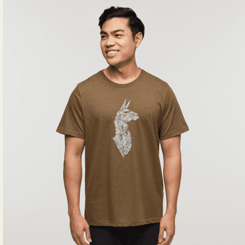 Into the Pines T-Shirt - Men's, Live Oak, Model Justin