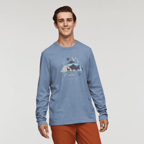 The Solstice Long-Sleeve T-Shirt - Men's, Tempest, Model Kellan