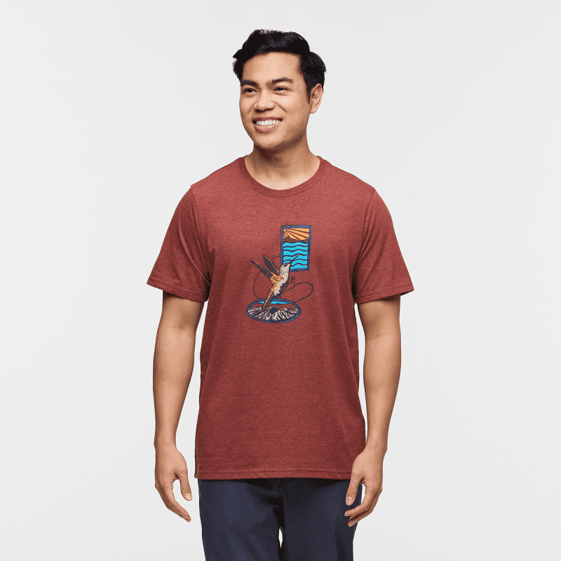 Topa T-Shirt - Men's, Rusty, Model Justin