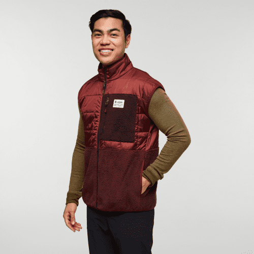 Trico Hybrid Vest - Men's, Rusty/Chestnut, Model Justin 