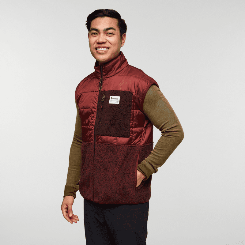 Trico Hybrid Vest - Men's, Rusty/Chestnut, Model Justin