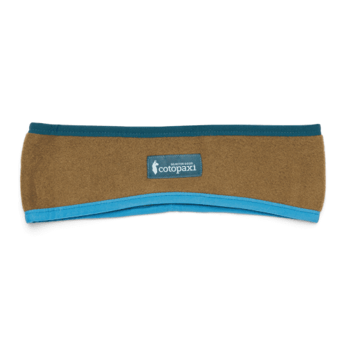 Teca Fleece Headband, Live Oak, Detail