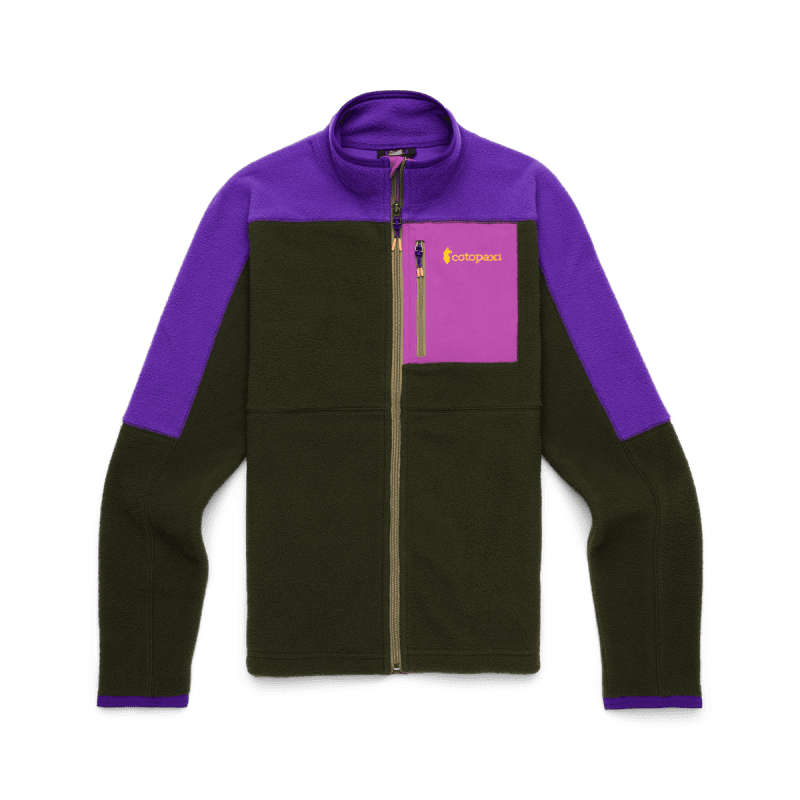 1200x1200png F24WAbrazoFleeceFullZipJacketBlackVioletandWoods F