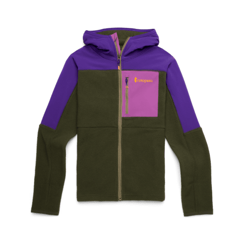 1200x1200png F24WAbrazoFleeceHoodedFullZipJacketBlackVioletandWoods F