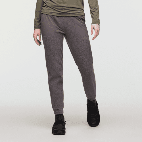 Abrazo Fleece Jogger - Women's, Cinder, Model Kathleen