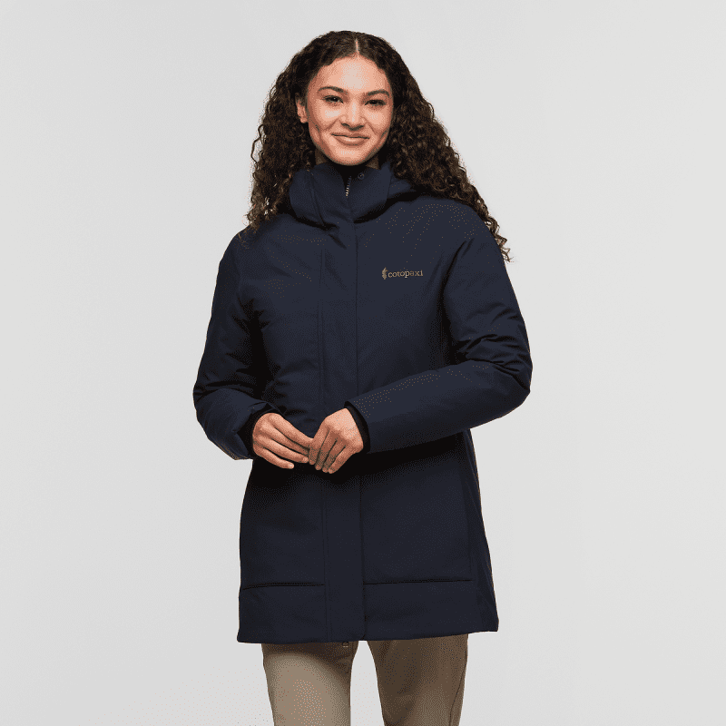 Calidez Down Parka - Women's, Carbon, Model London