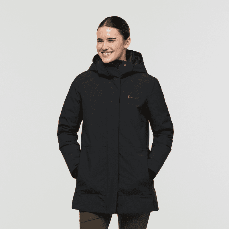 Calidez Down Parka - Women's, Cotopaxi Black, Model Kathleen