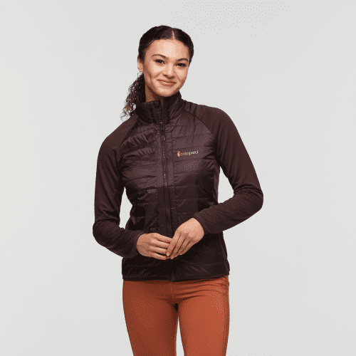 Capa Hybrid Insulated Jacket - Women's, Coffee, Model London