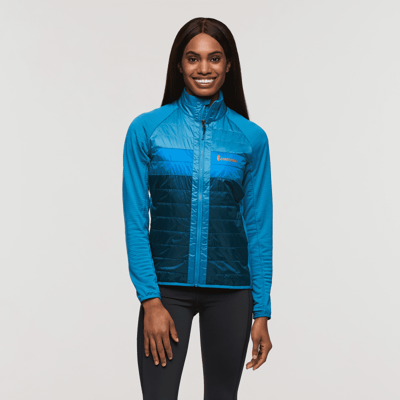 Capa Hybrid Insulated Jacket - Women's, Lake/Abyss, Model Sydney