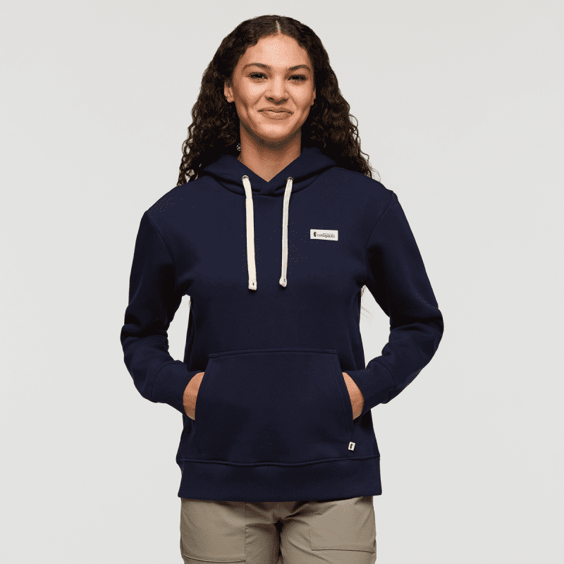 Llama Patch Pullover Hoodie - Women's, Maritime, Model London