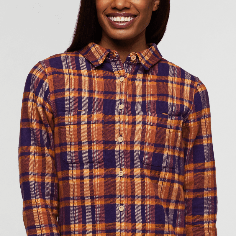 1200x1200png F24WMeroOrganicFlannelShirtBlackVioletPlaid 009