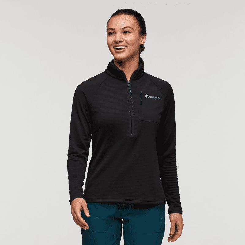 Otero Fleece Half-Zip Pullover - Women's, Cotopaxi Black, Model London