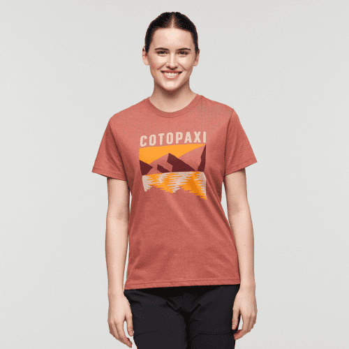 Reflections T-Shirt - Women's, Faded Brick, Model Kathleen