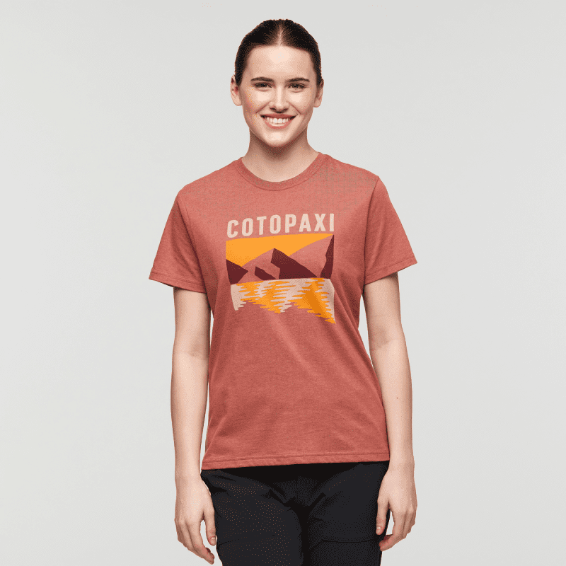 Reflections T-Shirt - Women's, Faded Brick, Model Kathleen