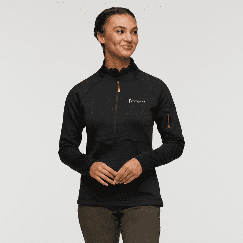 Tempa Fleece Half-Zip Pullover - Women's, Cotopaxi Black, Model London