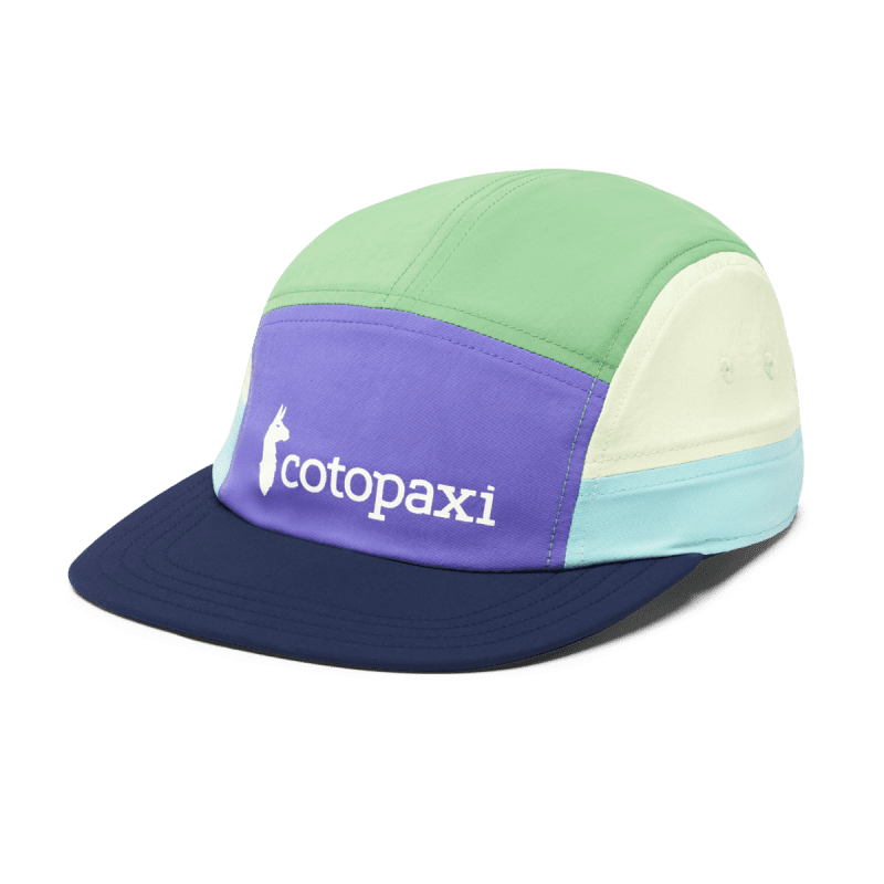 Cotopaxi Tech 5-Panel Hat, Amethyst/Maritime