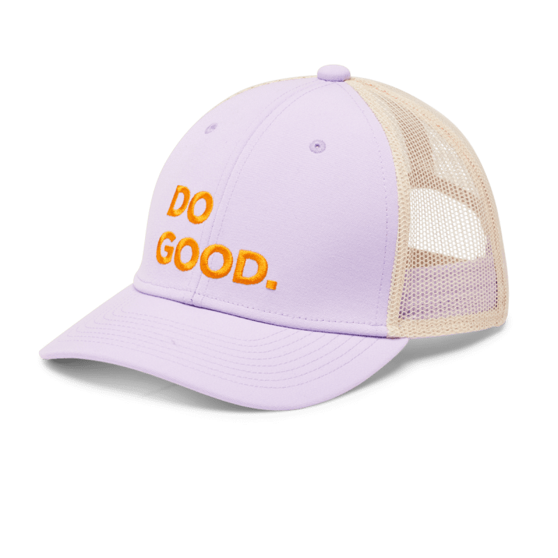 Do Good Trucker Hat - Kids', Thistle