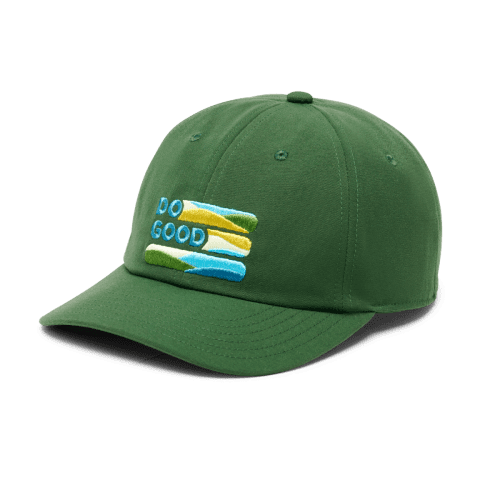 Do Good Stripe Dad Hat, Forest