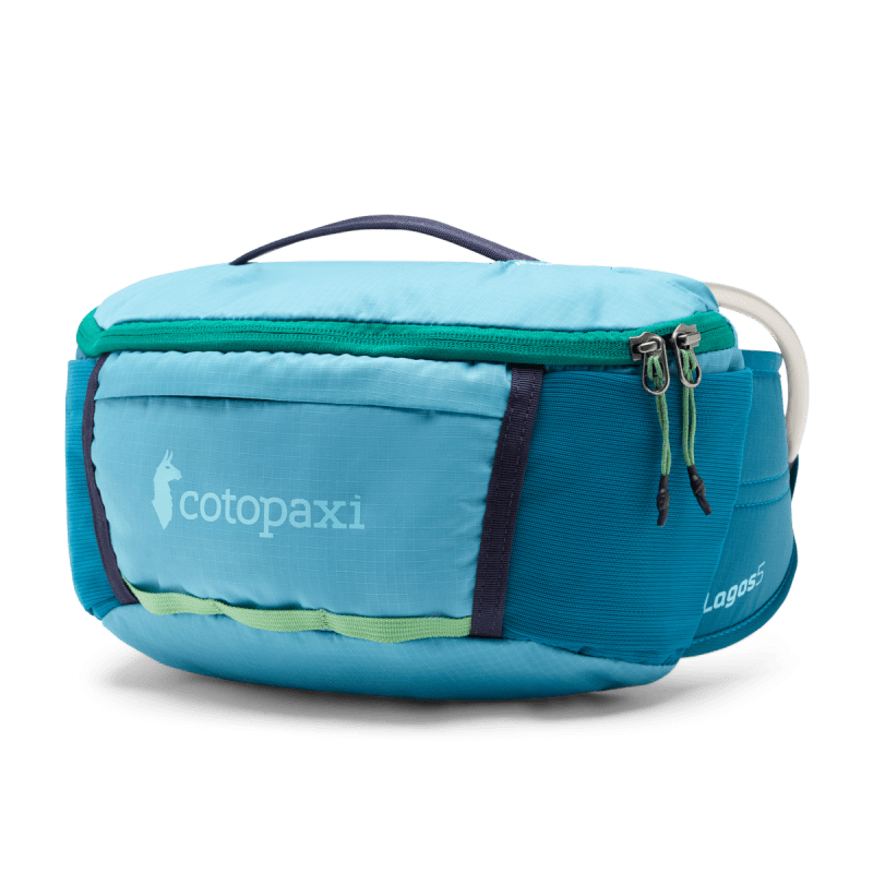 Lagos 5L Hydration Hip Pack, Poolside/Gulf, Detail