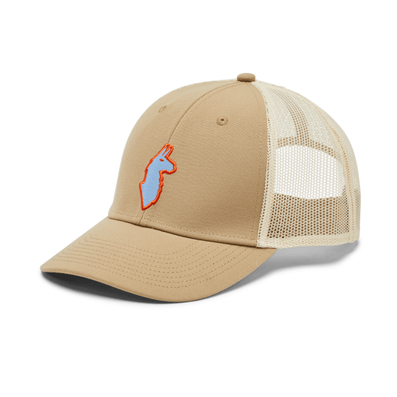 Llama Trucker Hat, Desert