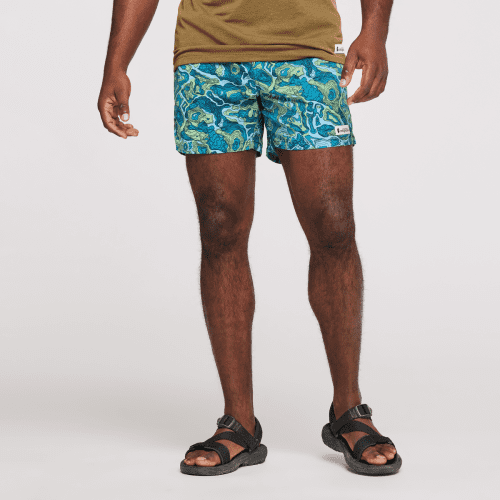 Brinco Short - Print - Men's, Gulf/Kelp, Model Jeremy