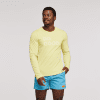 Do Good Long-Sleeve T-Shirt - Men's, Lemonade, Model Jeremy