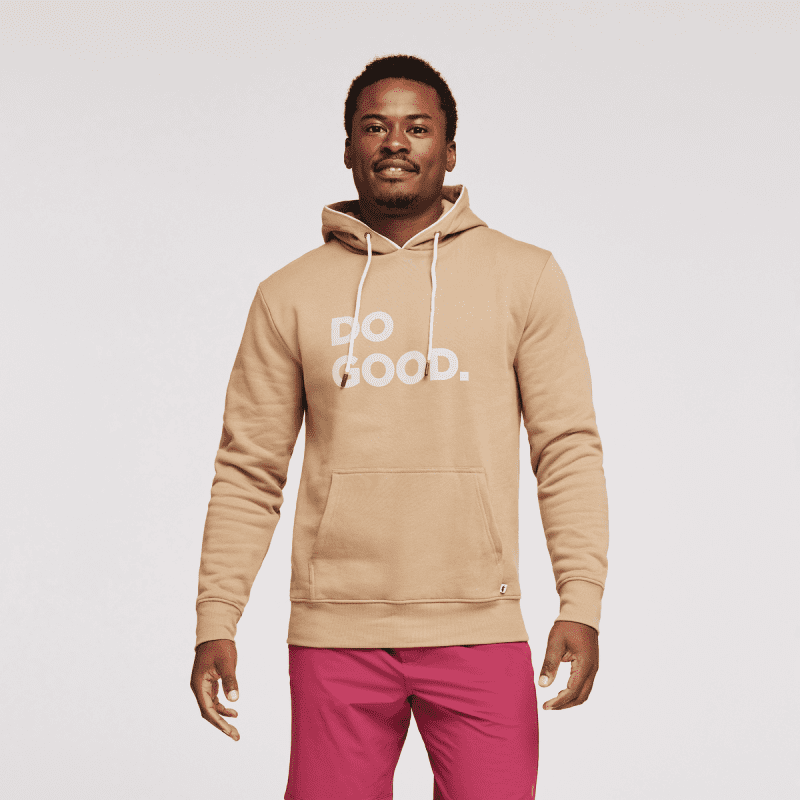 Do Good Hoodie - Men's, Desert, Model Jeremy