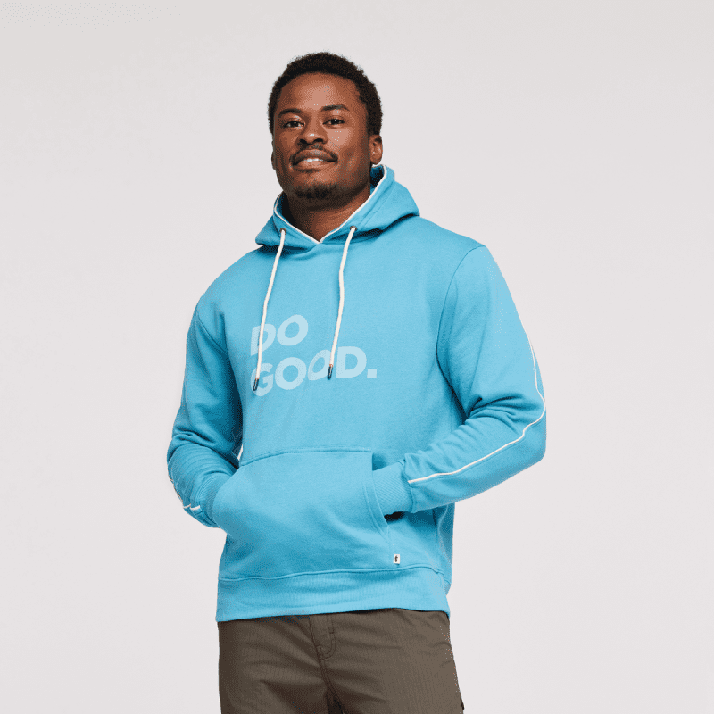 Do Good Hoodie - Men's, Poolside, Model Jeremy