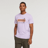 Hello Desert Organic T-Shirt-Men's, Thistle, Model Jason