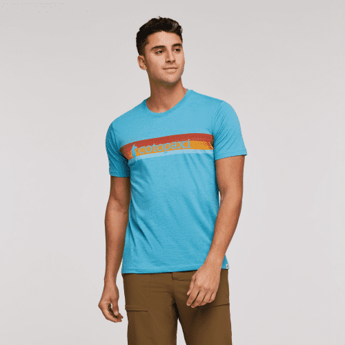 On The Horizon T-Shirt - Men's, Poolside, Model Munther