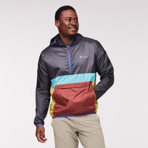 Teca Half-Zip Windbreaker - Men's, Slowdown, Model Jeremy