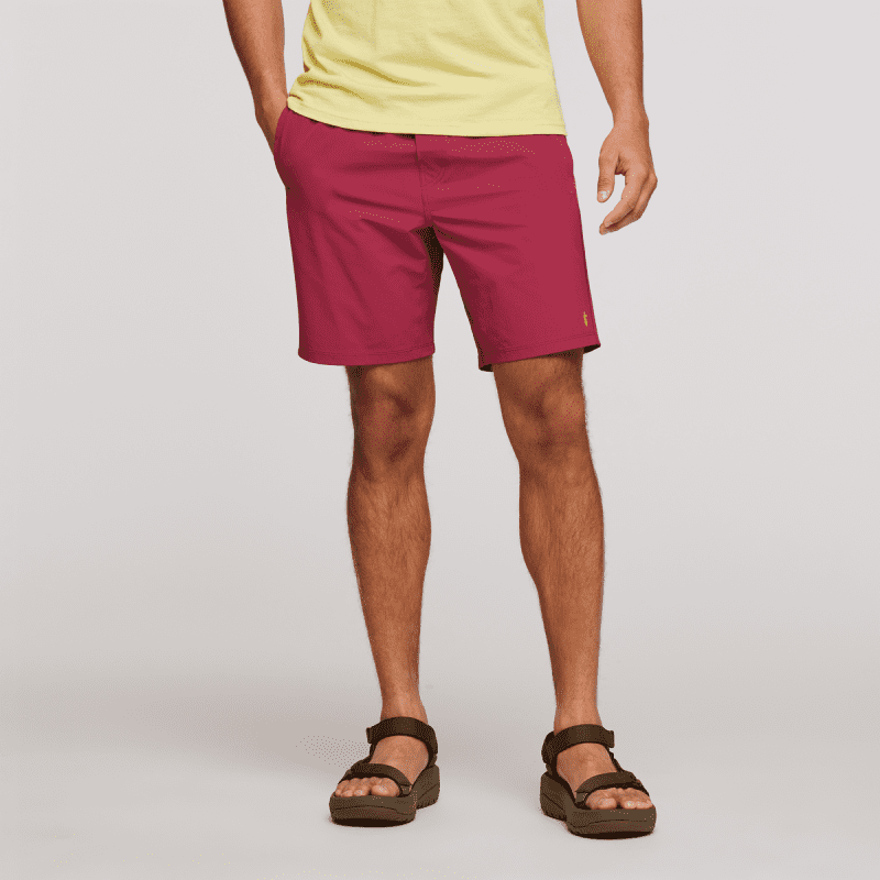 Veza Adventure Short - Men's, Raspberry, Model Munther