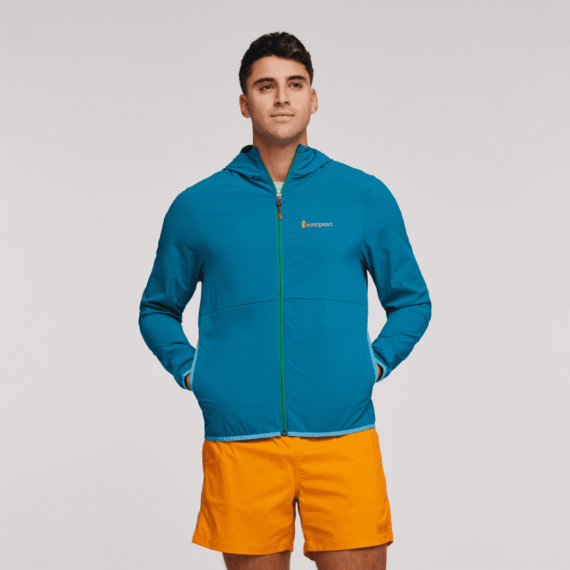 Vuelta Performance Windbreaker Jacket - Men's, Gulf, Munther