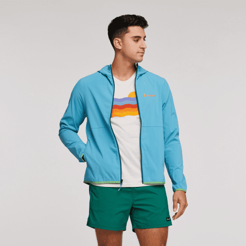 Vuelta Performance Windbreaker Jacket - Men's, Poolside, Munther