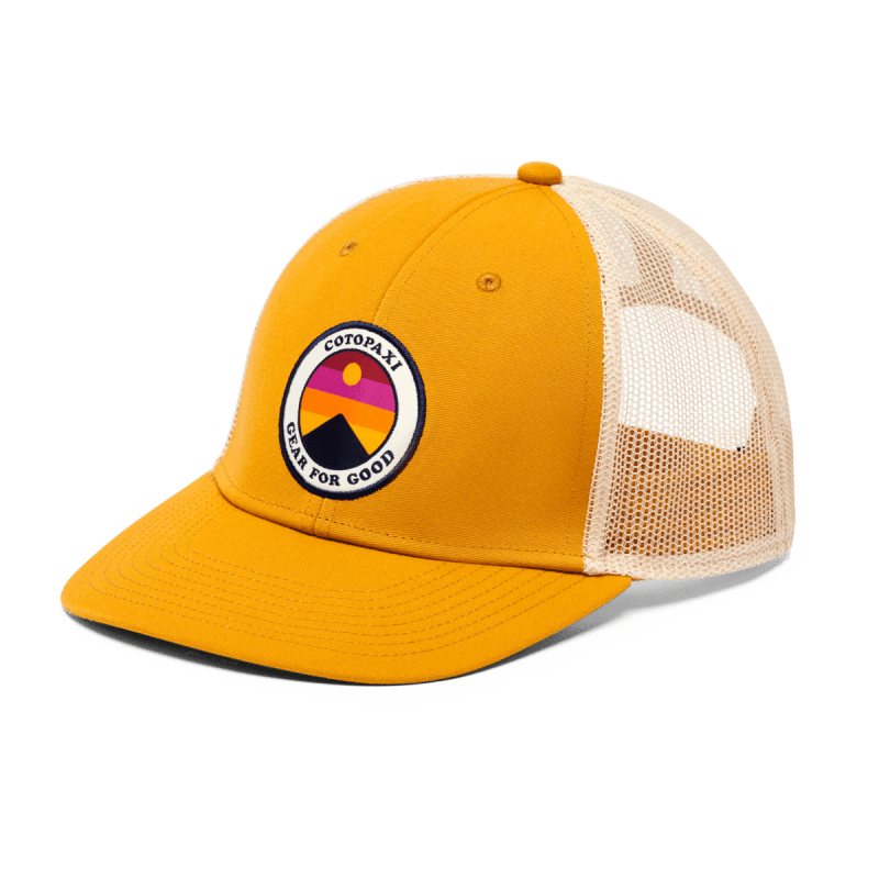 Sunny Side Trucker Hat, Amber