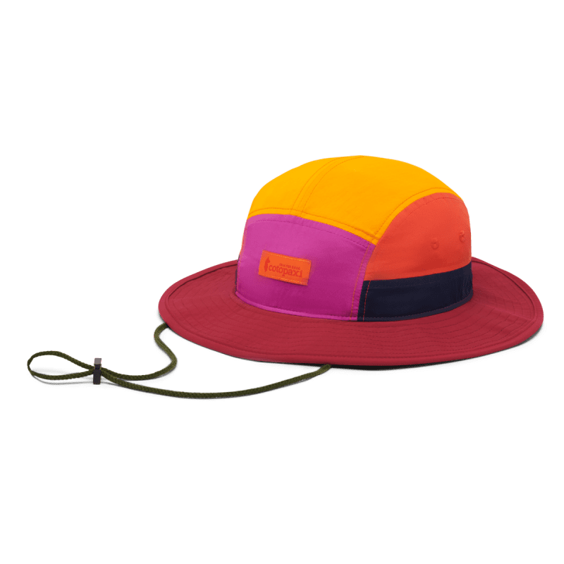 Tech Bucket Hat, Foxglove/Raspberry