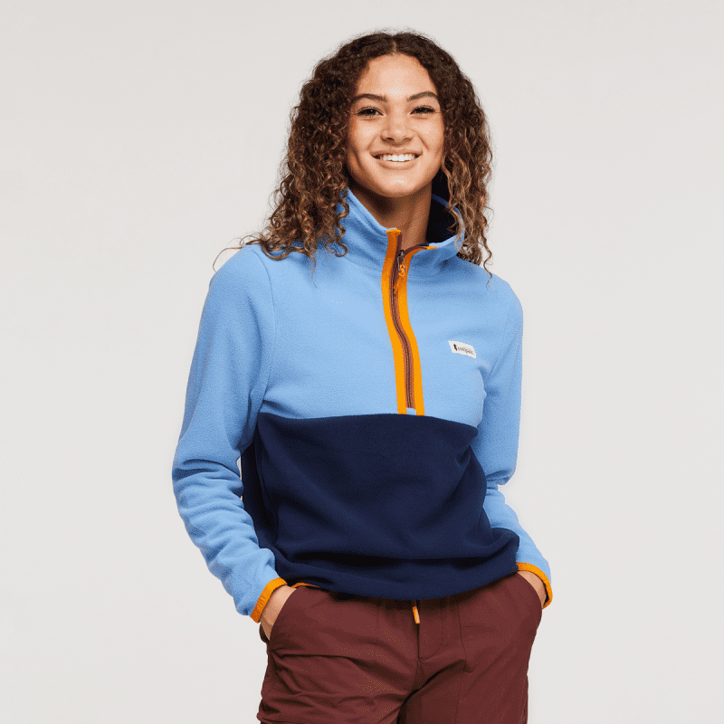 Amado Fleece - Women's, Lupine/Maritime, Model London