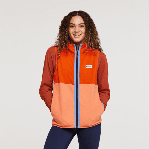 Amado Fleece Vest - Women's, Canyon/Nectar, Model London