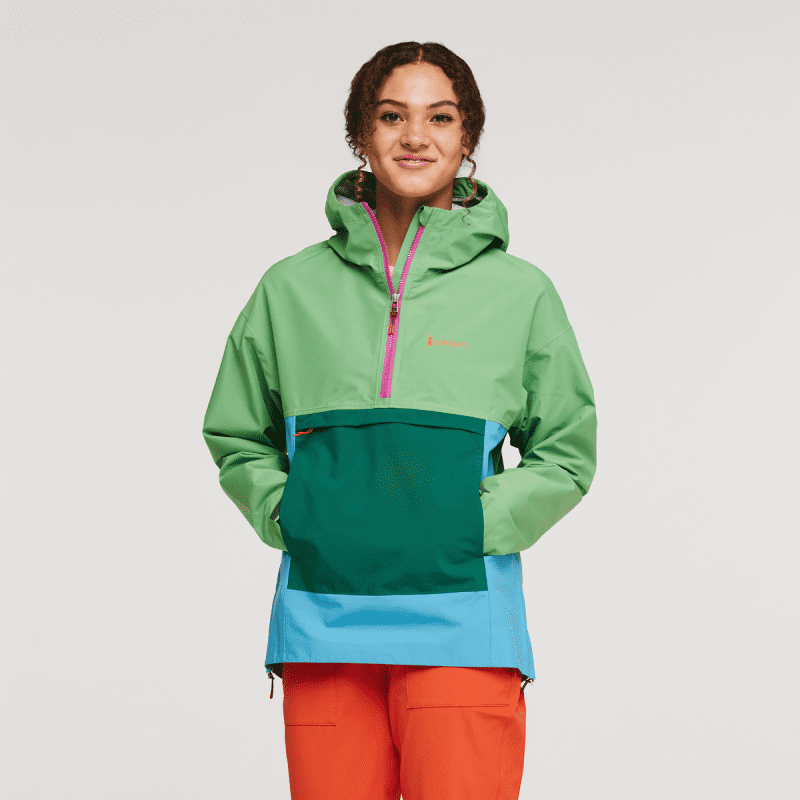 Cielo Rain Anorak - Women's, Kelp, Model London