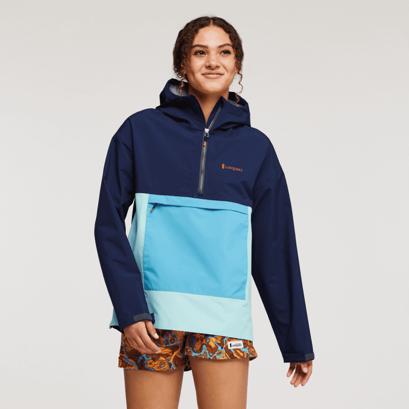 Cielo Rain Anorak - Women's, Maritime/Sea Glass, Model London