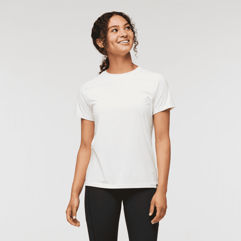 Fino Tech Tee - Women's, Bone, Model London