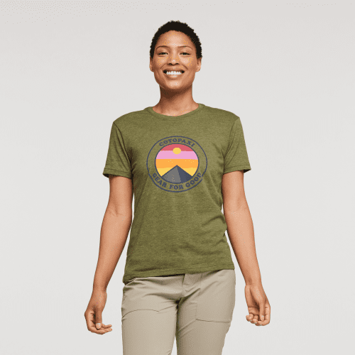 Sunny Side T-Shirt - Women's, Pine, Model Callie