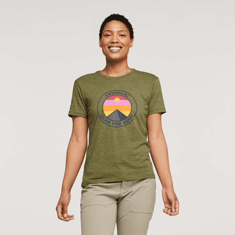 Sunny Side T-Shirt - Women's, Pine, Model Callie