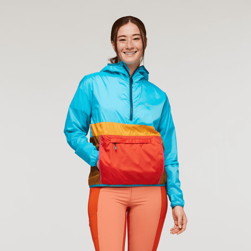 Teca Half-Zip Windbreaker - Women's, Swoop, Model Aya