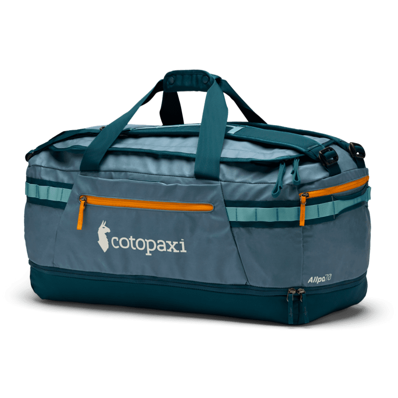 Allpa 70L Duffel Bag, Blue Spruce/Abyss