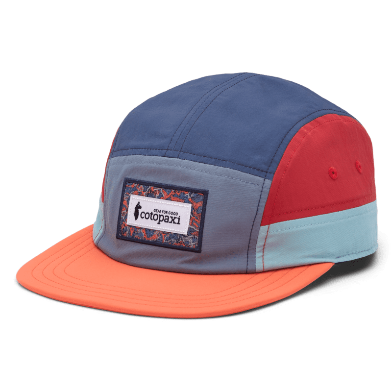 Altitude Tech 5-Panel Hat, Tempest/Hot Punch