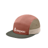 Cotopaxi Tech 5-Panel Hat, Faded Brick/Fatigue