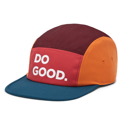 Do Good 5-Panel Hat, Strawberry/Abyss