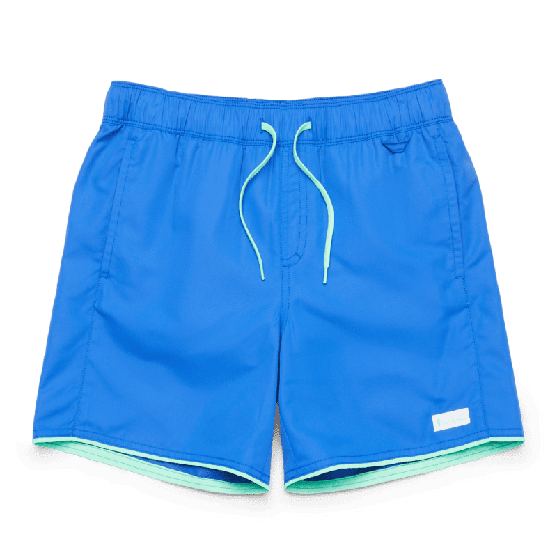 Cocodrilo Short - Boys' Solid, Scuba Blue