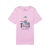 Lone Llama T-Shirt - Kids', Orchid Bloom